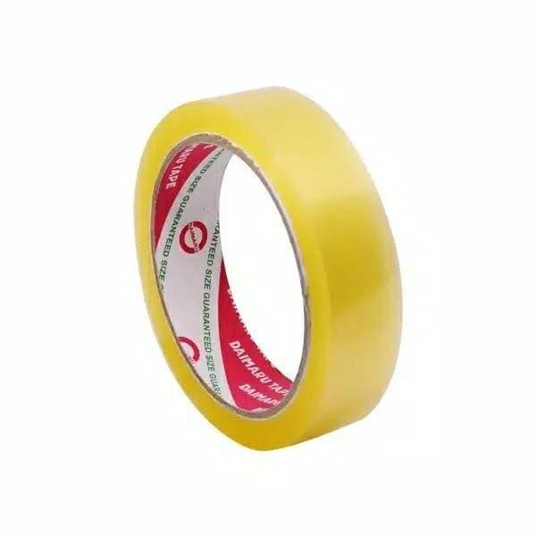 

Selotip Solasi Isolasi bening daimaru 1inch lebar 24mm transparan CARMUDIE