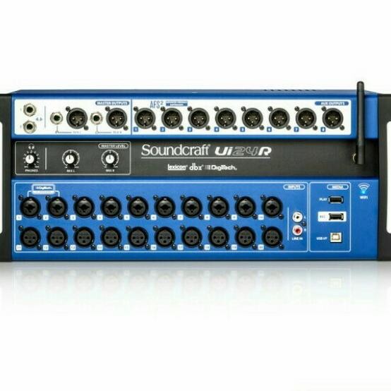 Mixer Digital Soundcraft Ui 24R/Mixer soundcraft ui 24 original