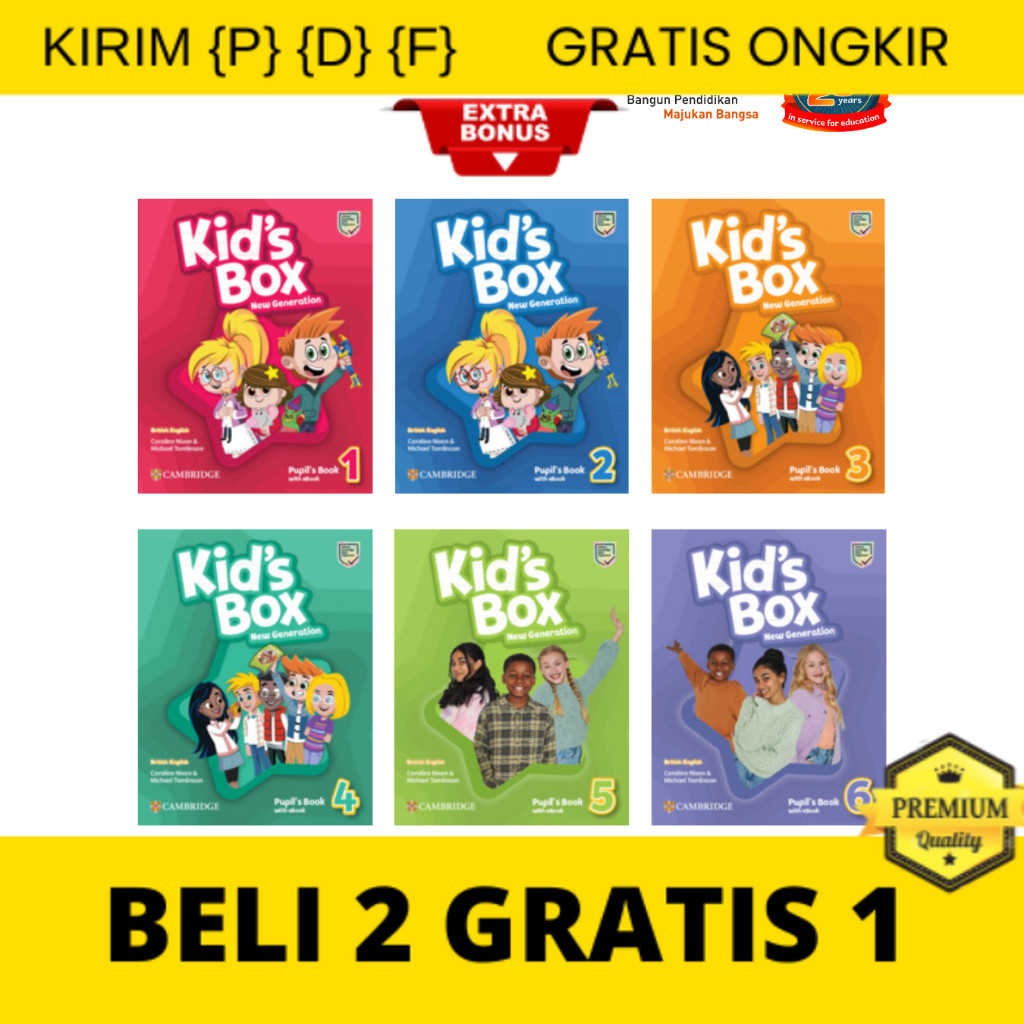 

{P} {D} {F} Kid's Box New Generation | Buku Bahasa Inggris SD