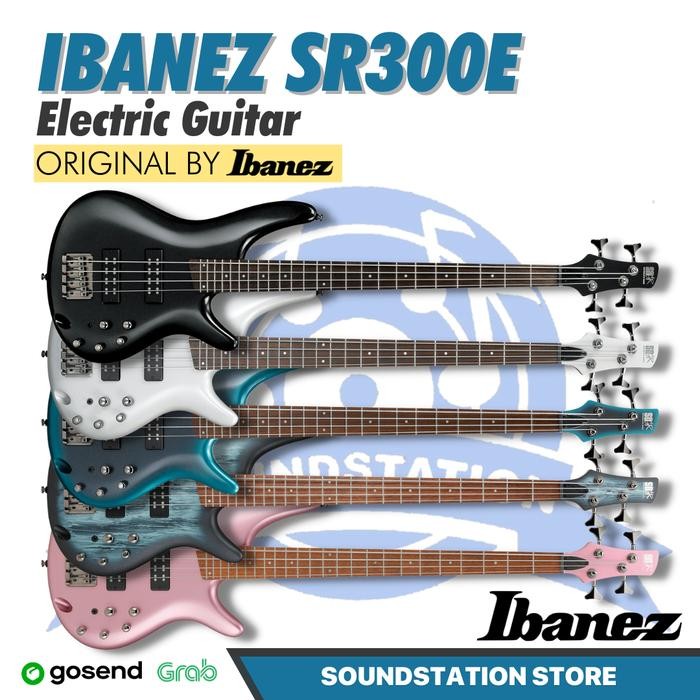IBANEZ SR300E Electric Bass | Bass Elektrik Soundgear SDGR SR 300 Original Asli