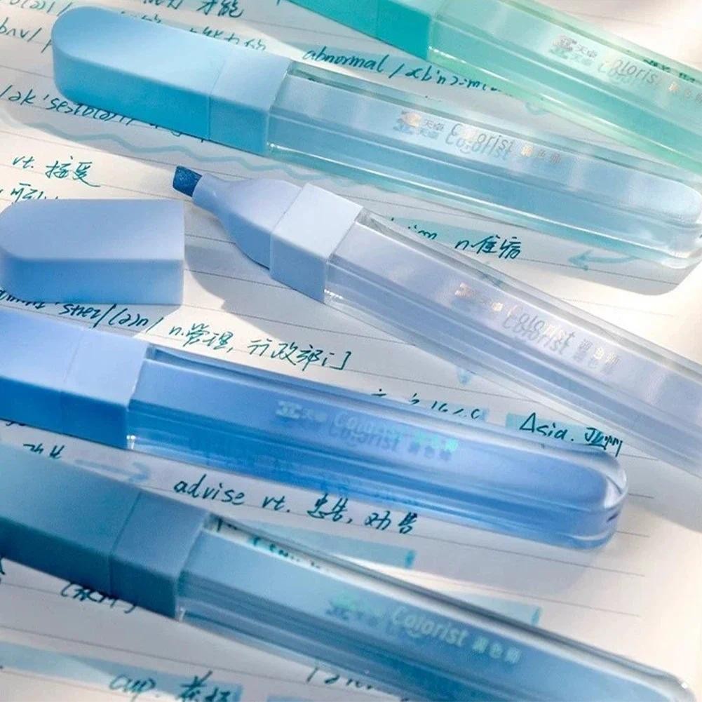 

Highlighter Pens Glitter Highlighter Markers Kawaii Stationery Supplies Back to School Accessories for Girls Students