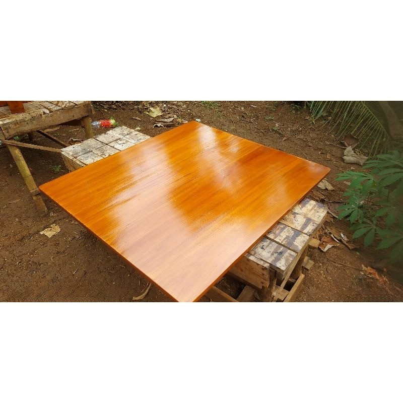 Papan Kayu Top Table 160x80x2 cm – Daun Meja Solid untuk Meja Makan / Kerja