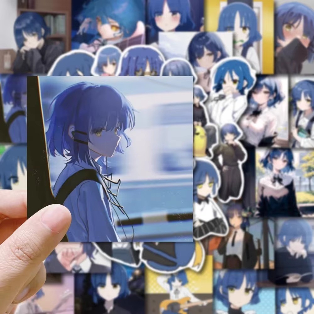 

63Pcs Kawaii Anime Rock Music Girl Characters Yamada Ryo Stickers Decoration Art Supplies Stationery Decal
