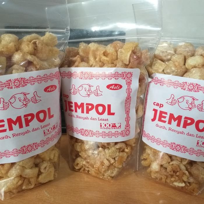 

Kerupuk Babi Cap Jempol asli non halal