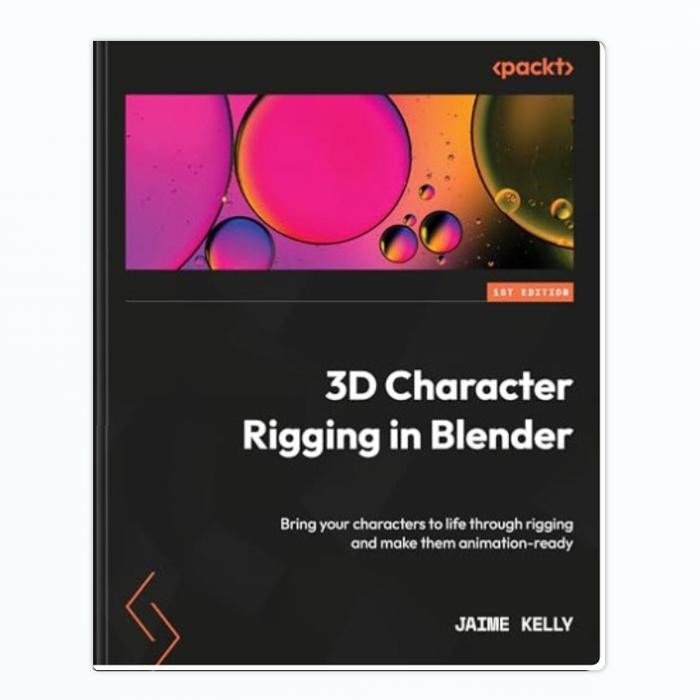 Buku 3D Character Rigging in Blender