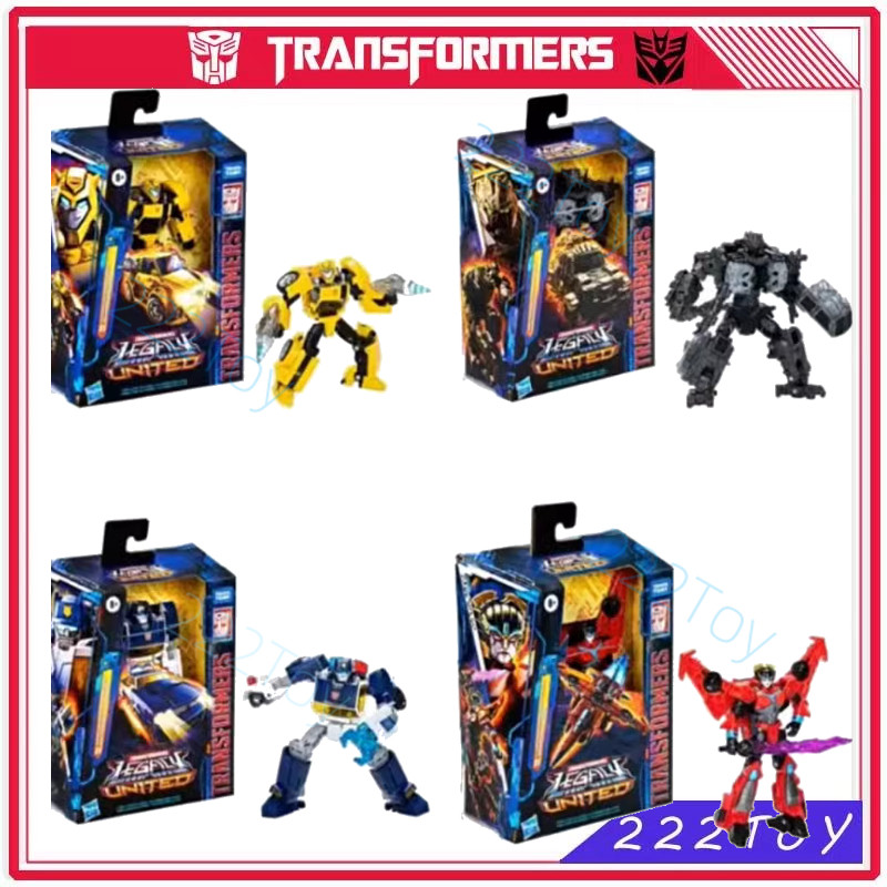New Transformers Toys Legacy United Deluxe Class Bumblebee Windblade  ase Anime Model Robot Toy Coll