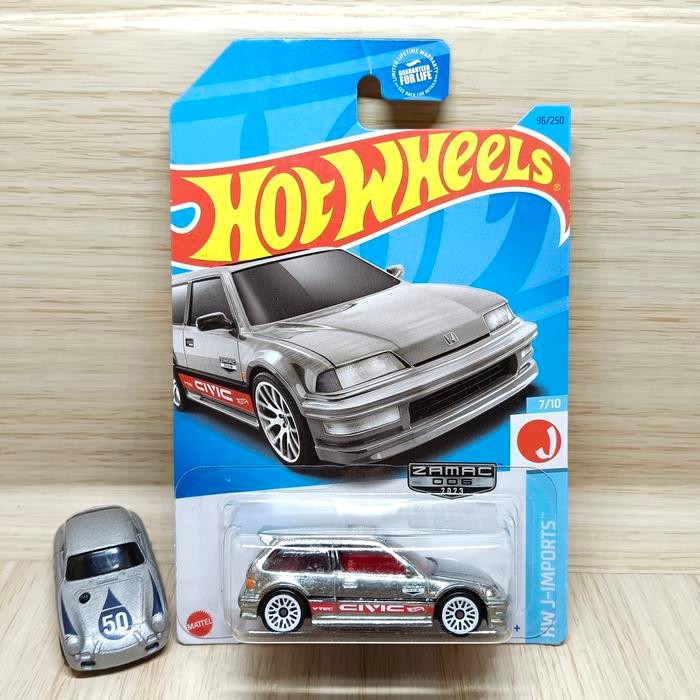 SLK99 hot wheels 90 honda civic ef zamac
