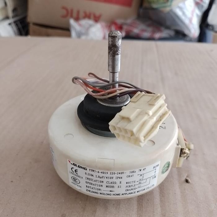 Motor Fan Indoor AC Changhong CSC-05Y3/D011A4 YYW7-4-4019 220-240V 7W CCW Ori Bekas