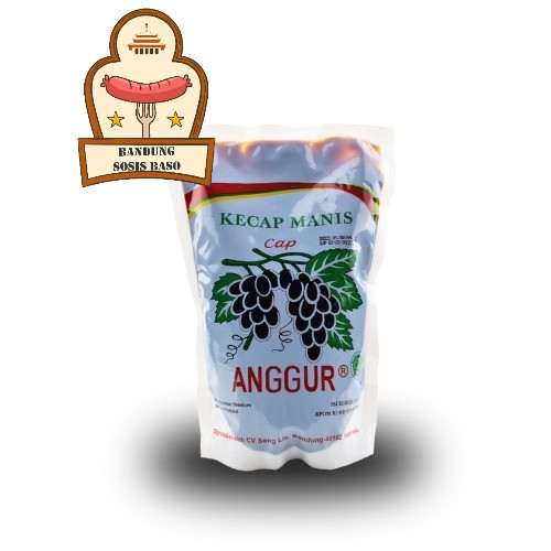 

Grosir Kecap Manis Anggur 550ml Pouch - Bandung Sosis Baso | Supplier Kecap Horeca