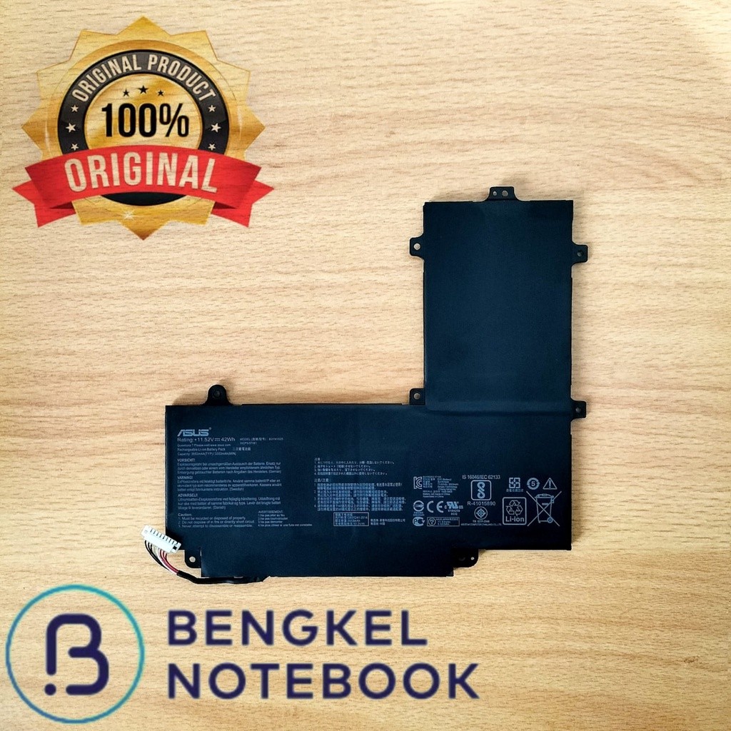 Baterai Asus TP203 TP203N TP203NA B31N1625 Original