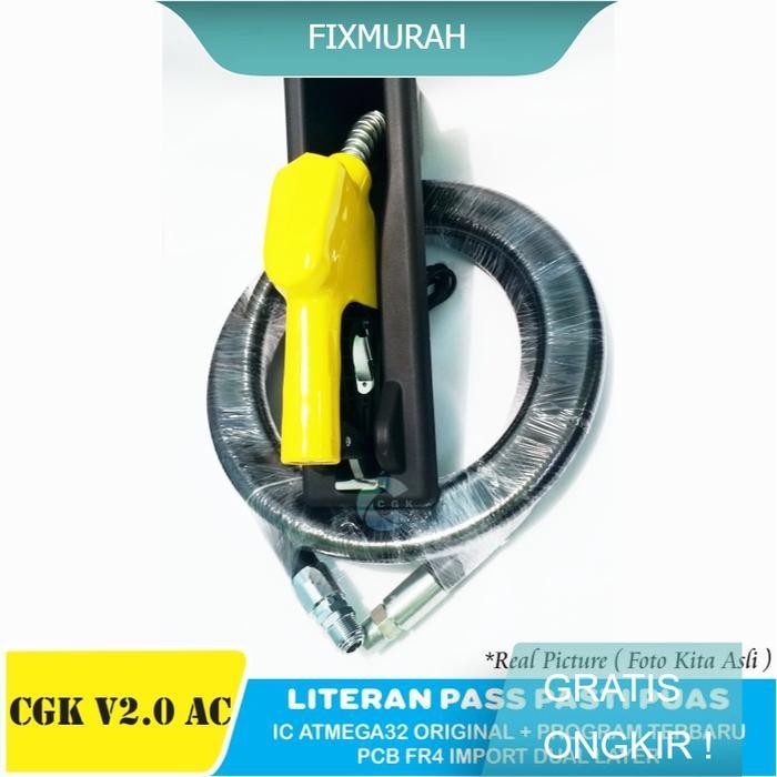 CGK TEKNIK - PAKET SELANG SWIVEL 4M + NOZEL + BOOT NOZEL SWITCH - KUNING