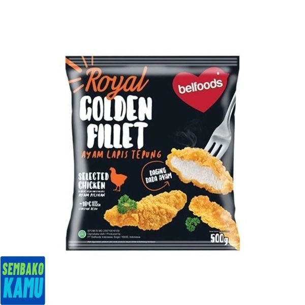 

Belfoods Royal Chicken Gold Fillet 500 gr