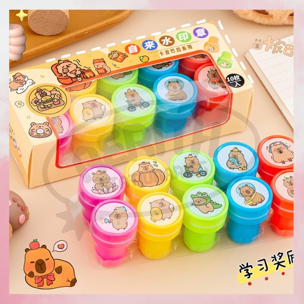 

AS Stempel kartun mini Isi 10 / komentar guru / stempel mainan anak-anak berwarna-warni A-PK004