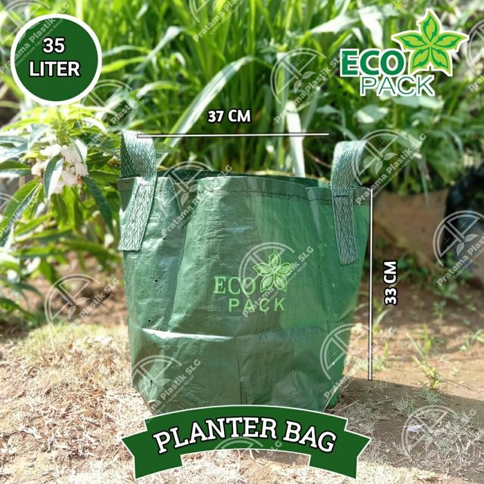 Planter Bag Hijau 35 Liter