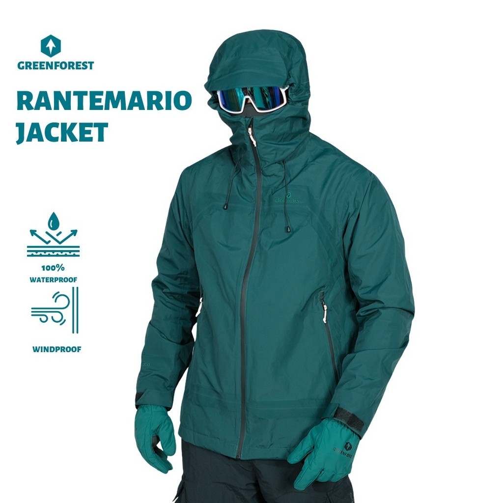 Greenforest Rantemario Jaket Gorpcore Waterproof