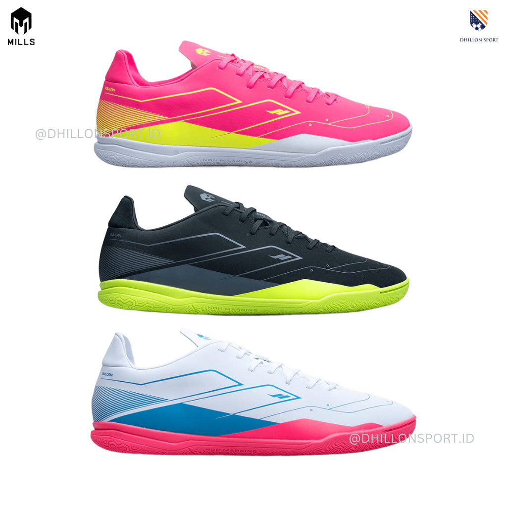 Sepatu Futsal MILLS Vulcan 2.0 IN ORIGINAL |  MILLS VULCAN 2.0 IN