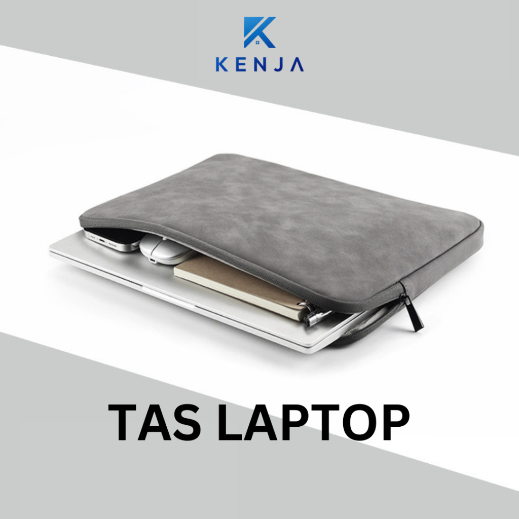 NK29WA KENJA Tas Laptop Casing Laptop Pelindung Laptop Case SoftCase 13.3 & 15.6 Inch Besar