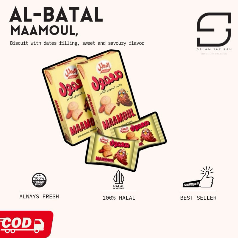Maamoul | Biskuit Kurma Maamoul | Snack Import | Maamoul ORI