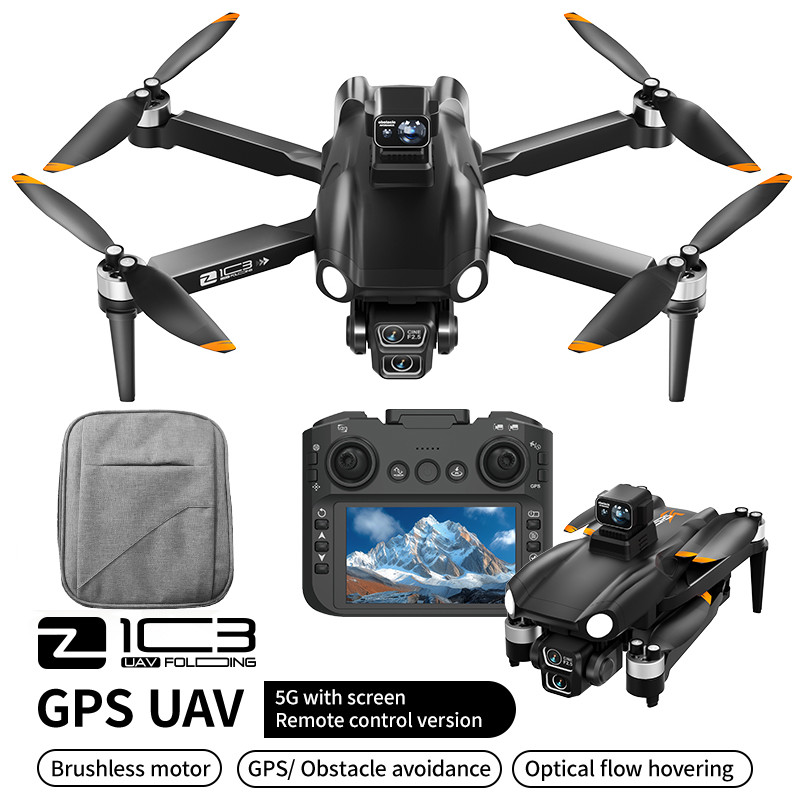 Z103 Ultra Drone Professional 8K 4-Axis Dual Lens HD Camera 5G GPS Wifi FPV  EIS RC Dron Laser Obsta