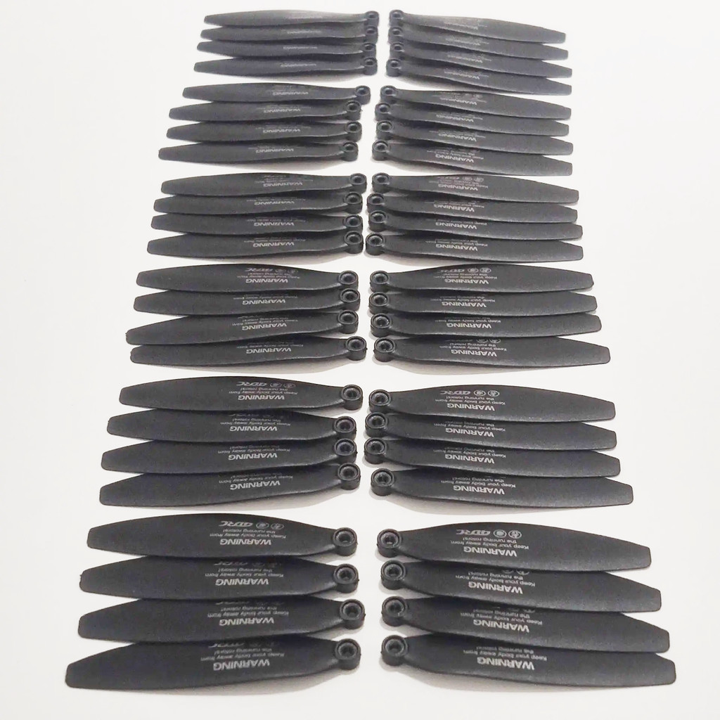 48PCS Propeller Props Original for 4DRC F10 GPS Brushless Drone Spare Parts 4D-F10Maple Leaf Blade W