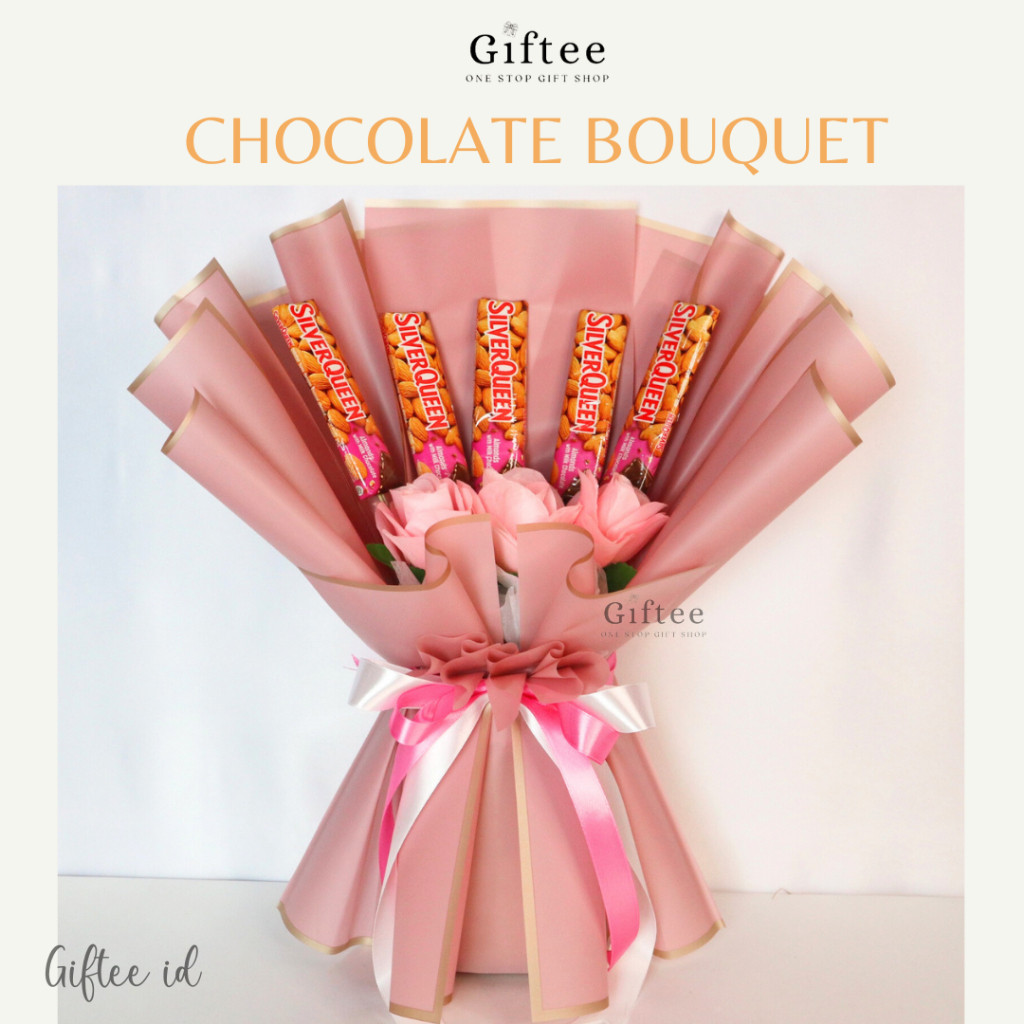 

BUKET COKELAT AURELIA CHOCOLATE BOUQUET MEDIUM BUKET COKLAT SILVERQUEEN