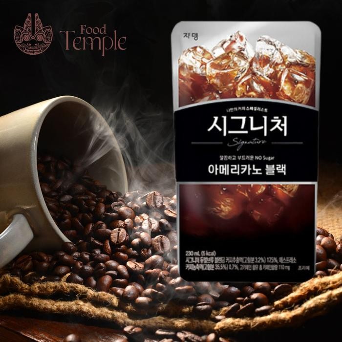 

JARDIN SIGNATURE AMERICANO BLACK 230 ML | INSTANT KOREAN COFFEE DRINK POUCH