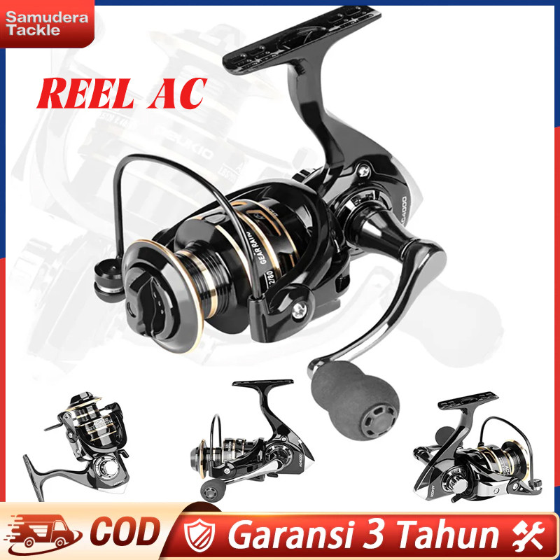 Reel Pancing Deukio Reel Spinning Saltwater AC1000-7000 Fishing Reel 20kg Max Drag 5.2:1 Speed Ac Me