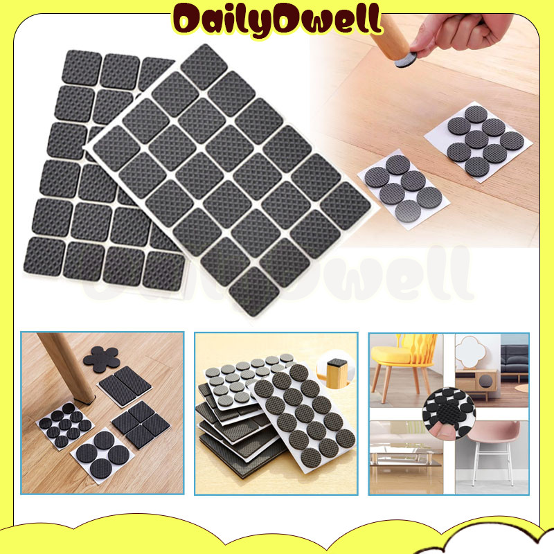 karet alas kaki meja kursi /alas kaki meja kursi karet bulat & kotak / alas kaki pelindung furniture