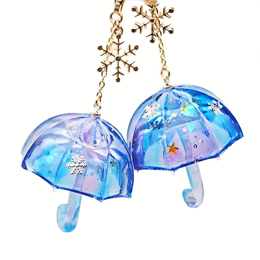 

Diy Crystal Glue Cute Umbrella Pendant Silicone Mold Umbrella Protective Clothing Silicone Mold Resin Plaster Making Mold