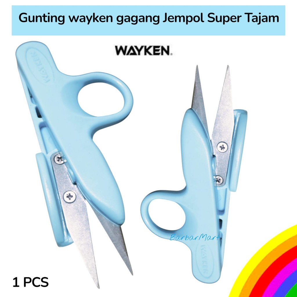 

Gunting Benang WAYKEN TC-801 Gunting Cekris Tajam