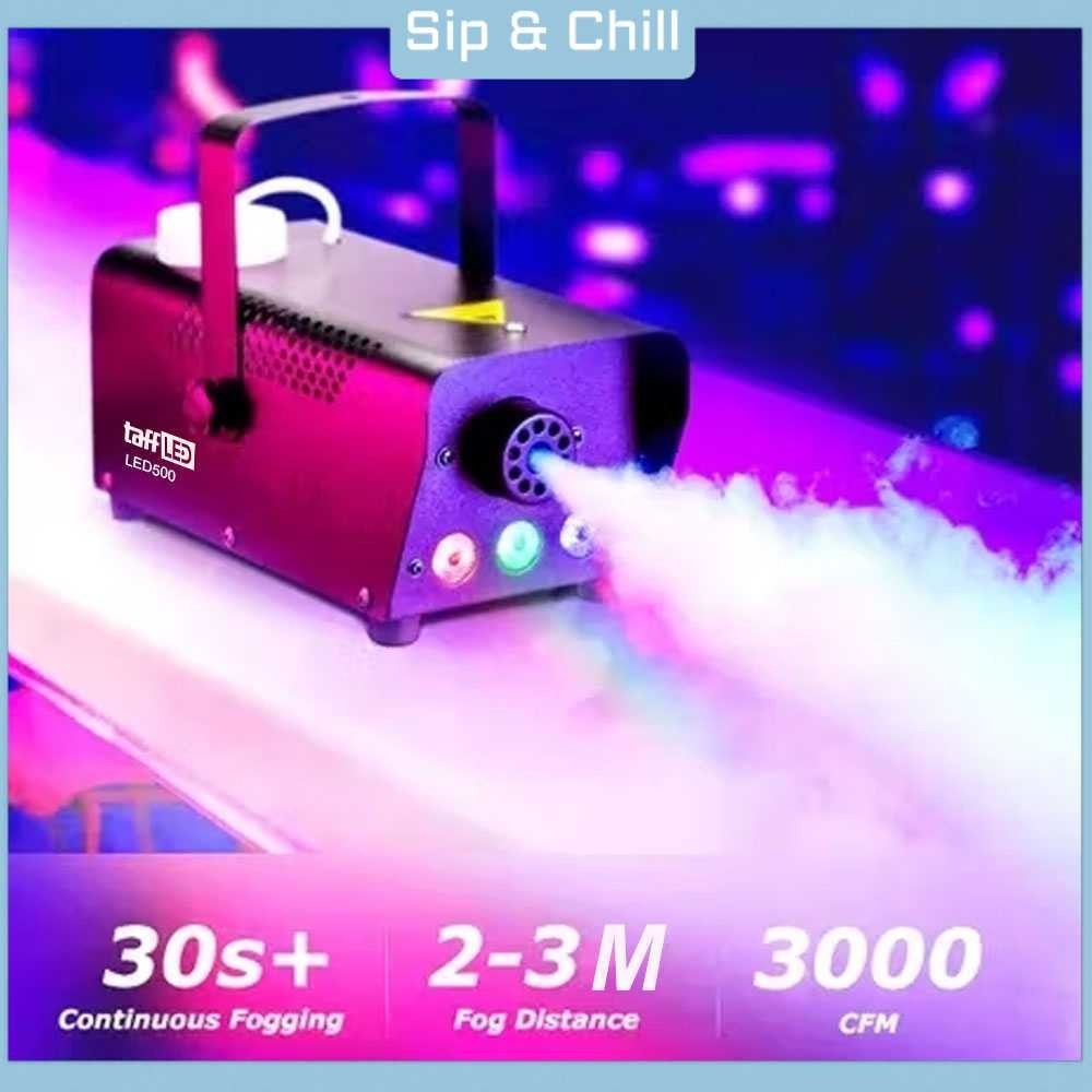 TaffLED Sistem Fogger Panggung Stage Machine Ejector with RGB LED - KY-LED500