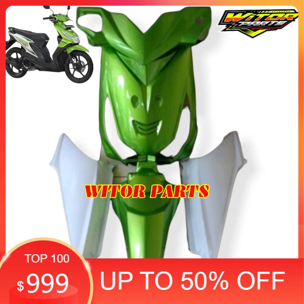 FULL BODY BEAT KARBU PUTIH HIJAU / FULL BODY HALUS BEAT KARBU PUTIH HIJAU / COVER BODI SET BEAT LAMA