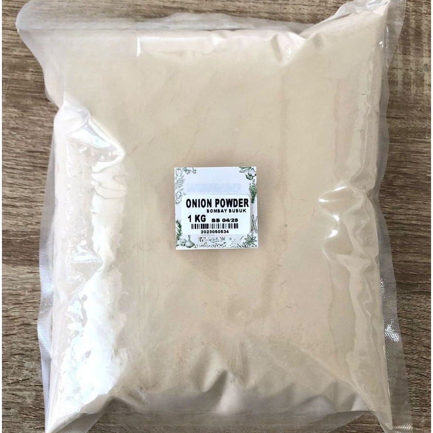 Bawang Bombay Bubuk 1 kg / Onion Powder 1 kg / Pure Onion Ground