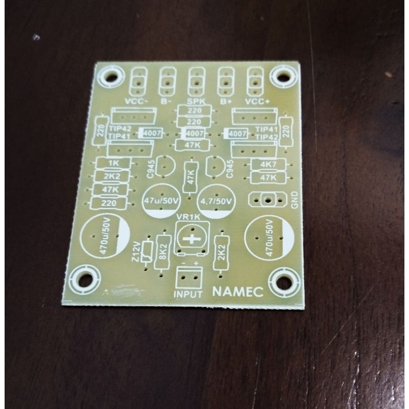PCB Power Amplifier NAMEC Fiber FR4