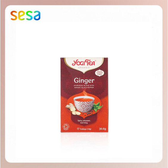 

YOGI TEA Organic Ginger Tea 32gr - Bebas Kafein