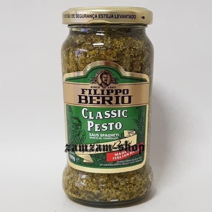 

Filippo Berio Classic Pesto190gr pesto klasik