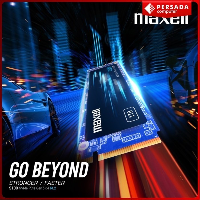 SSD MAXELL 1TB M.2 NVME Read and Write Speed 1.000GB Up to 2.5k Mb/s