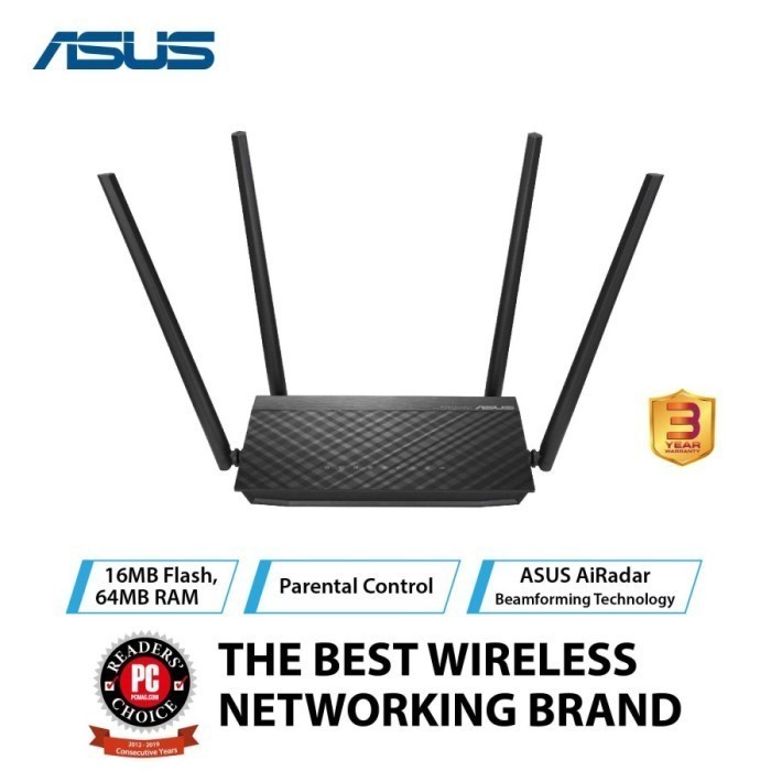 Asus RT-AC750L Router Wireless AC750 Dual Band