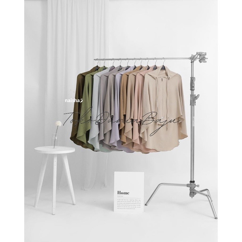 [MURAH] Emira Bergo Crinkle Airflow Jilbab Daily Kasual Muslimah Syari