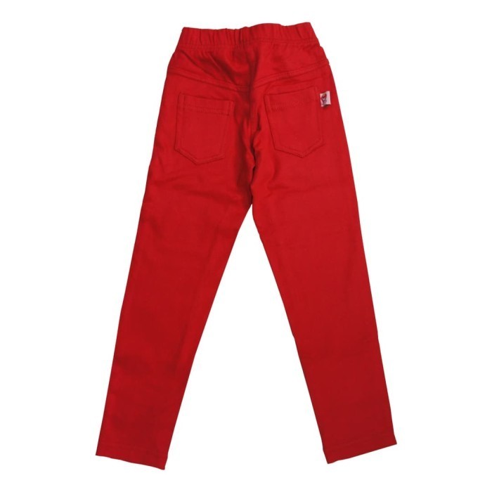 Rodeo Junior Girl - Celana Panjang Anak Perempuan Merah