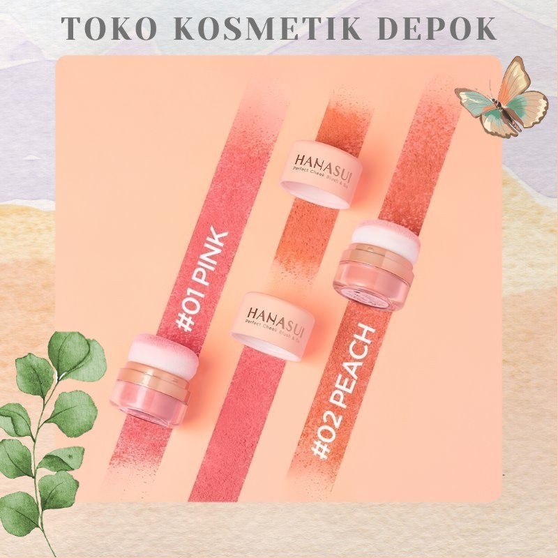 HANASUI PERFECT CHEEK BLUSH & GO | BLUSH HANASUI