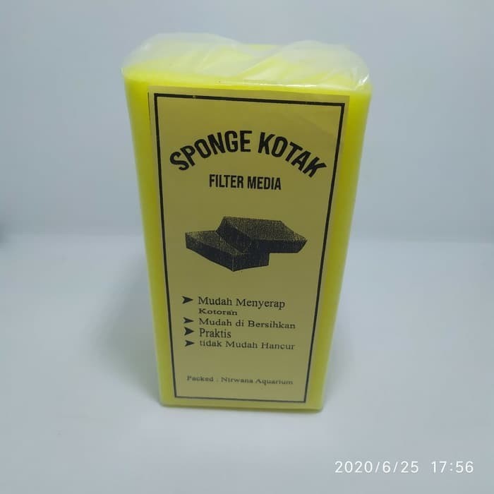 Spon Sponge Kotak Filter Media KOLAM AQUARIUM
