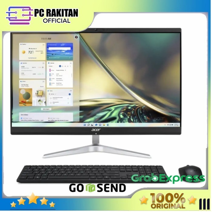 ACER PC ALL IN ONE C24-1750 i7-1260P 16GB 512GB SSD 23,8" FHD OHS W11