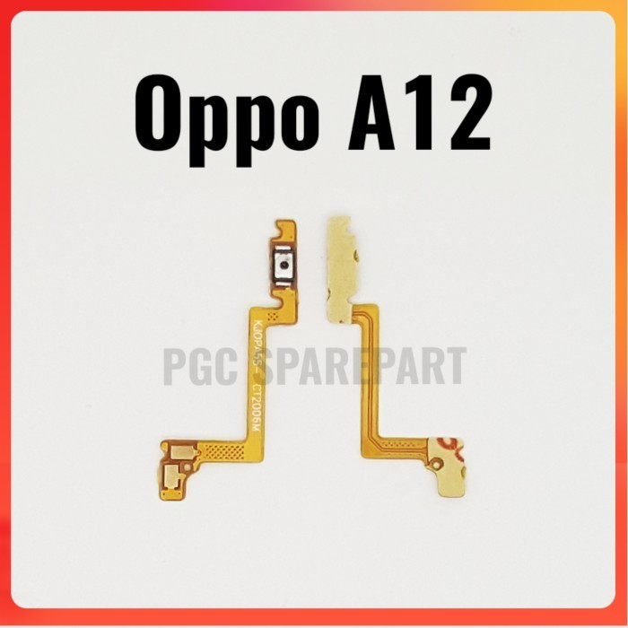 Original Flexible Power On Off Oppo A12