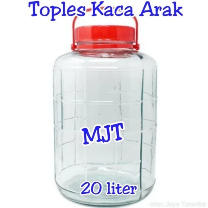 Toples Kaca / Toples Asinan / Toples 20 liter / Toples Arak