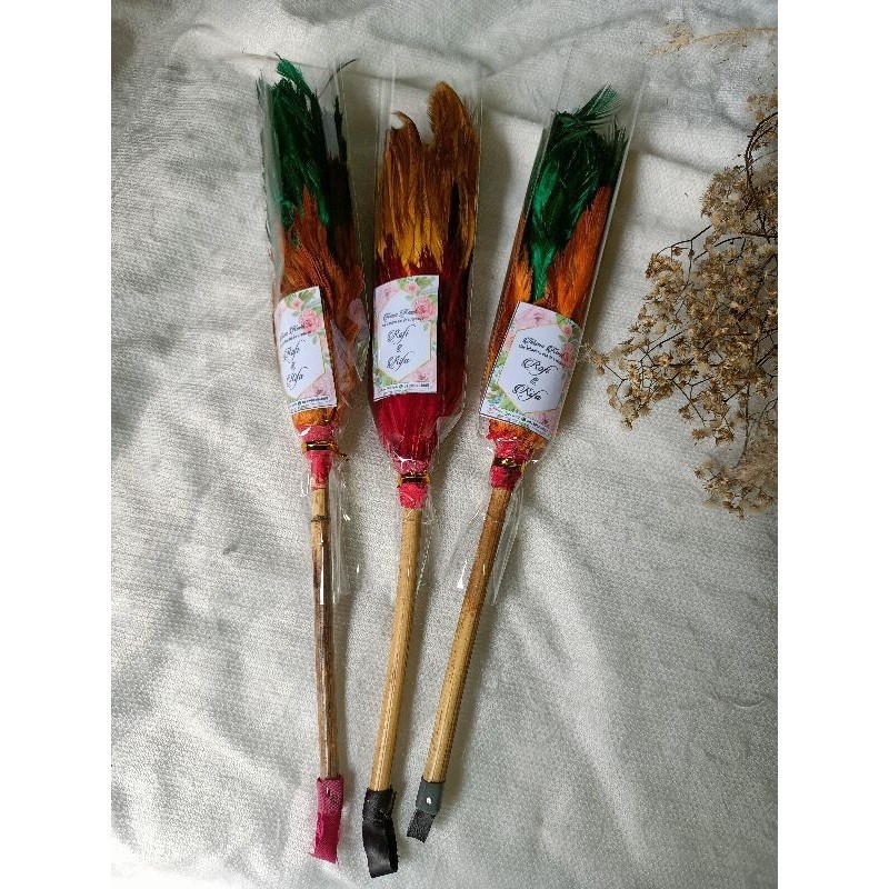 [BISA COD]  Kemoceng Bulu Ayam  Souvenir kemoceng mini Alat Kebersihan