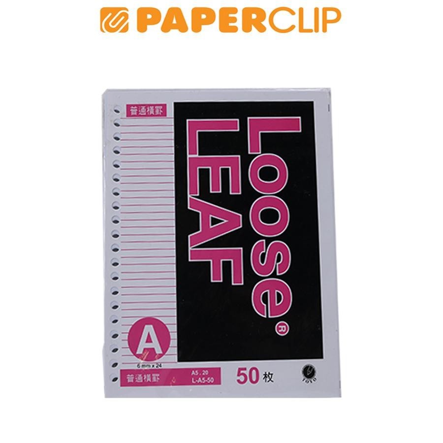 

LOOSE LEAF A5 TOYO 50 GARIS