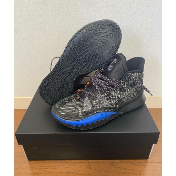 sepatu basket Nike Kyrie 7 EP grind black blue premium original high quality