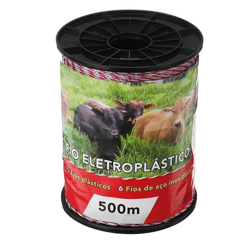 200M / 500M Pagar Listrik / Kawat Listrik Polytwire Diameter 2mm / Pagar Peternakan Yang Dialiri Lis