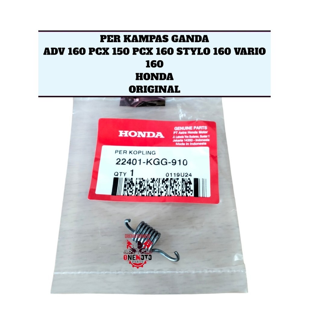 ORIMOTO - PER KAMPAS GANDA ADV 160 PCX 150 PCX 160 STYLO 160 VARIO 160 HONDA ORIGINAL 22401-KGG-910